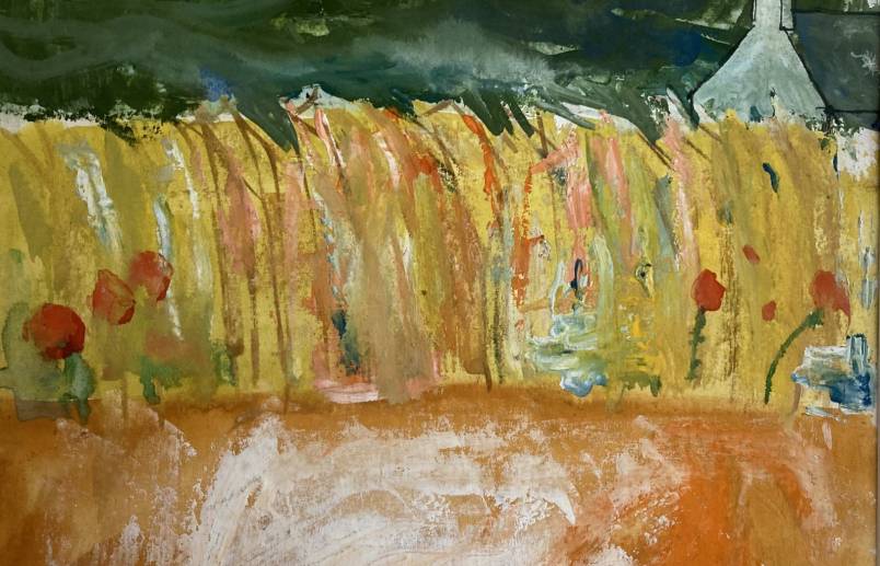 Beautiful golden earth